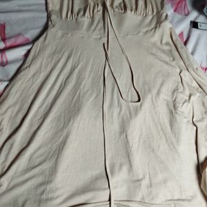 Elegant Cream Mini Dress